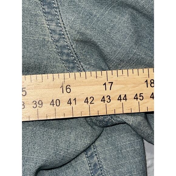 Denim & Supply Ralph Lauren Shirt Mens S Denim Button Down Long Sleeve - Picture 6 of 9